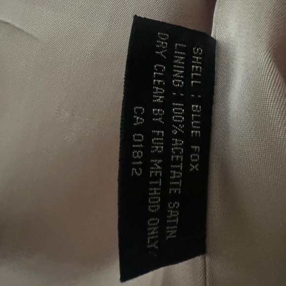 Vintage 60s OPERA Blue Fox Fur Coat - Picture 8 of 8